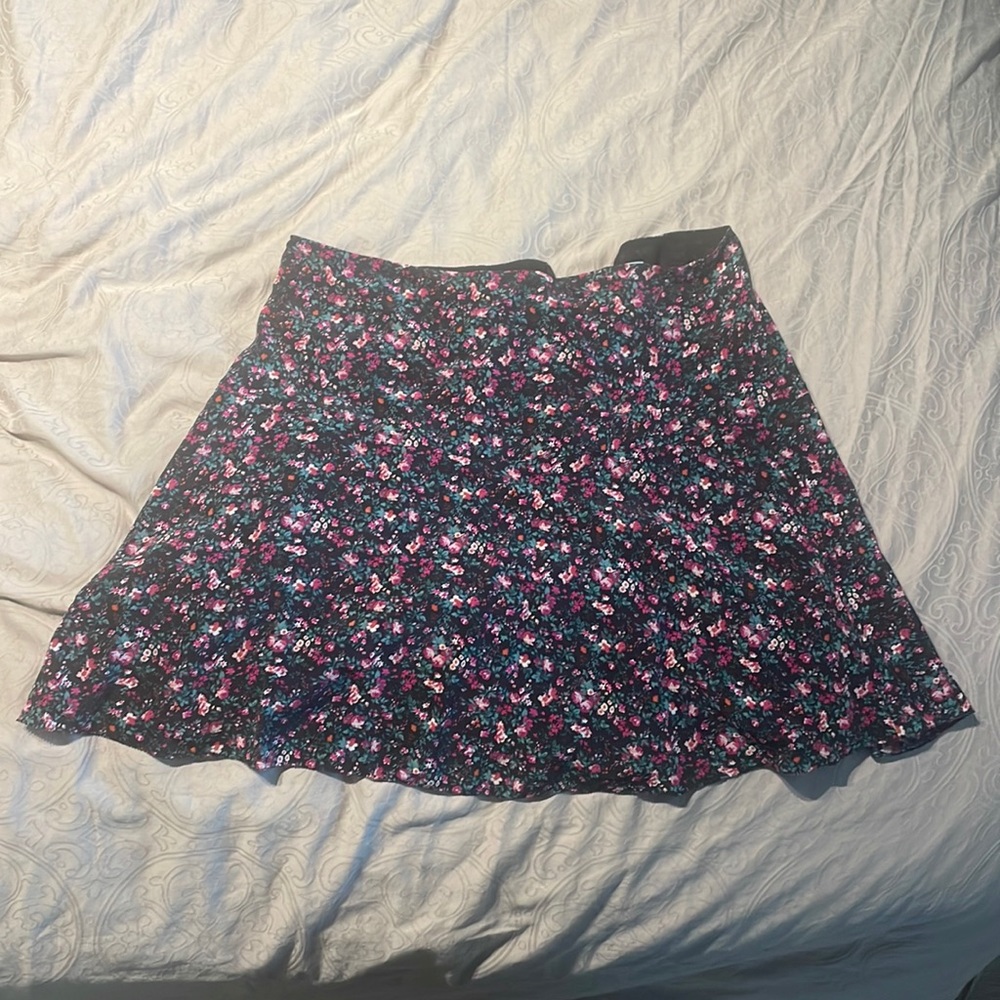 Wilfred Floral Silk Skirt